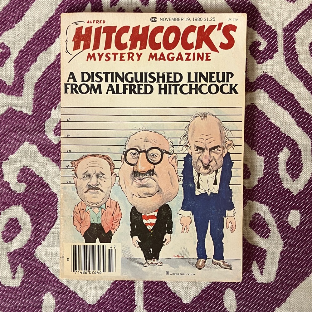 Vintage Alfred Hitchcock's Mystery Magazine November 1980